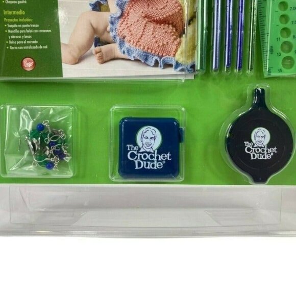 Crochet Kit Boye The Dude Let's Keep On Crocheting Kit #3371002001 Sealed - Picture 3 of 7
